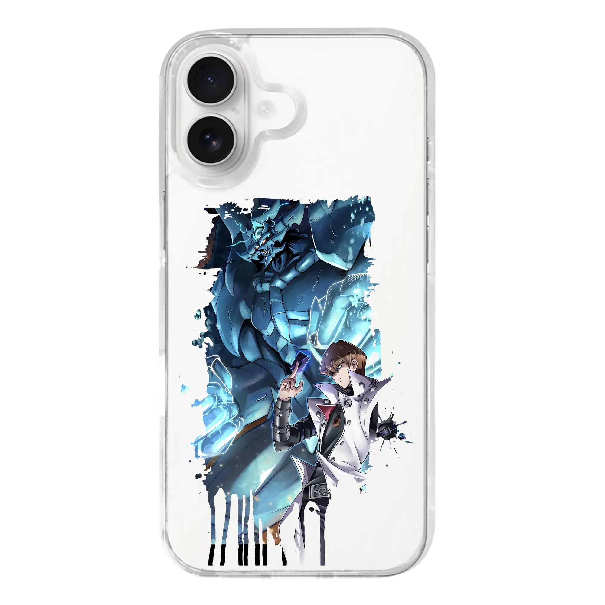 遊☆戯☆王 グッズ,海馬瀬人 - iPhone 17シリーズ 透明スマホケース – 薄型・耐衝撃・精密フィット保護カバー